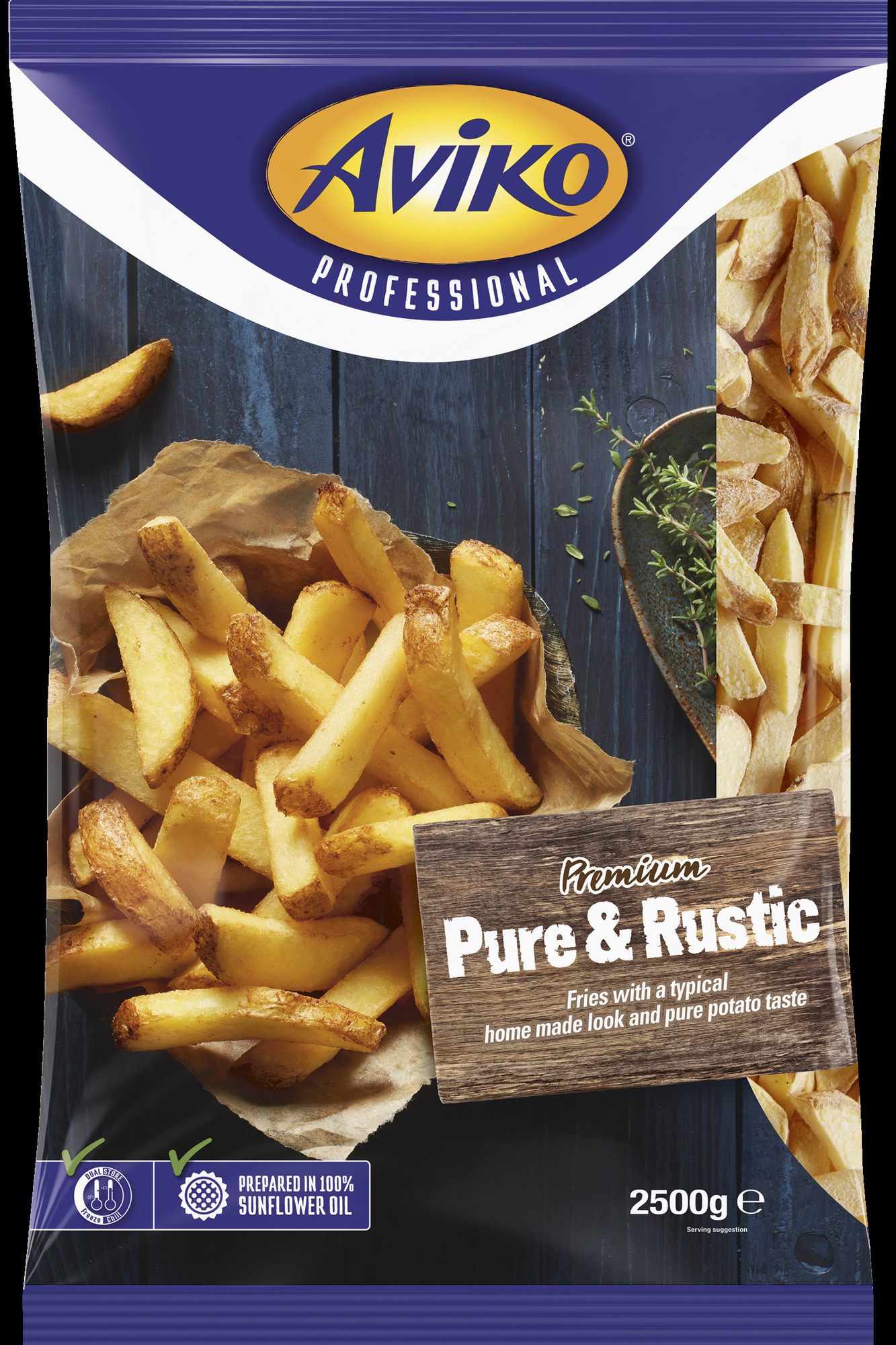 Premium Pure & Rustic Fries 2500g