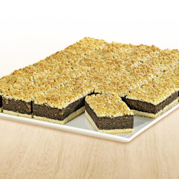 Mohn-Streuselkuchen-Schnitte 3200g