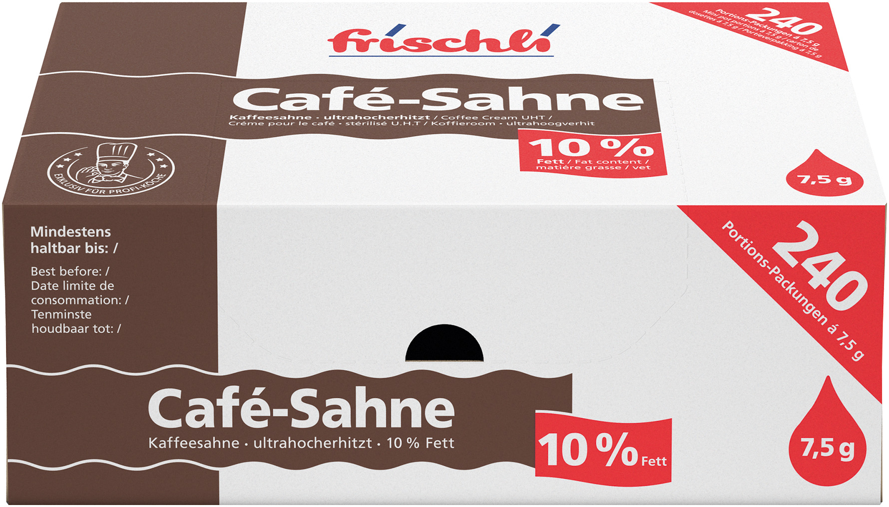 Kaffeesahne 10 % Fett 7,5g