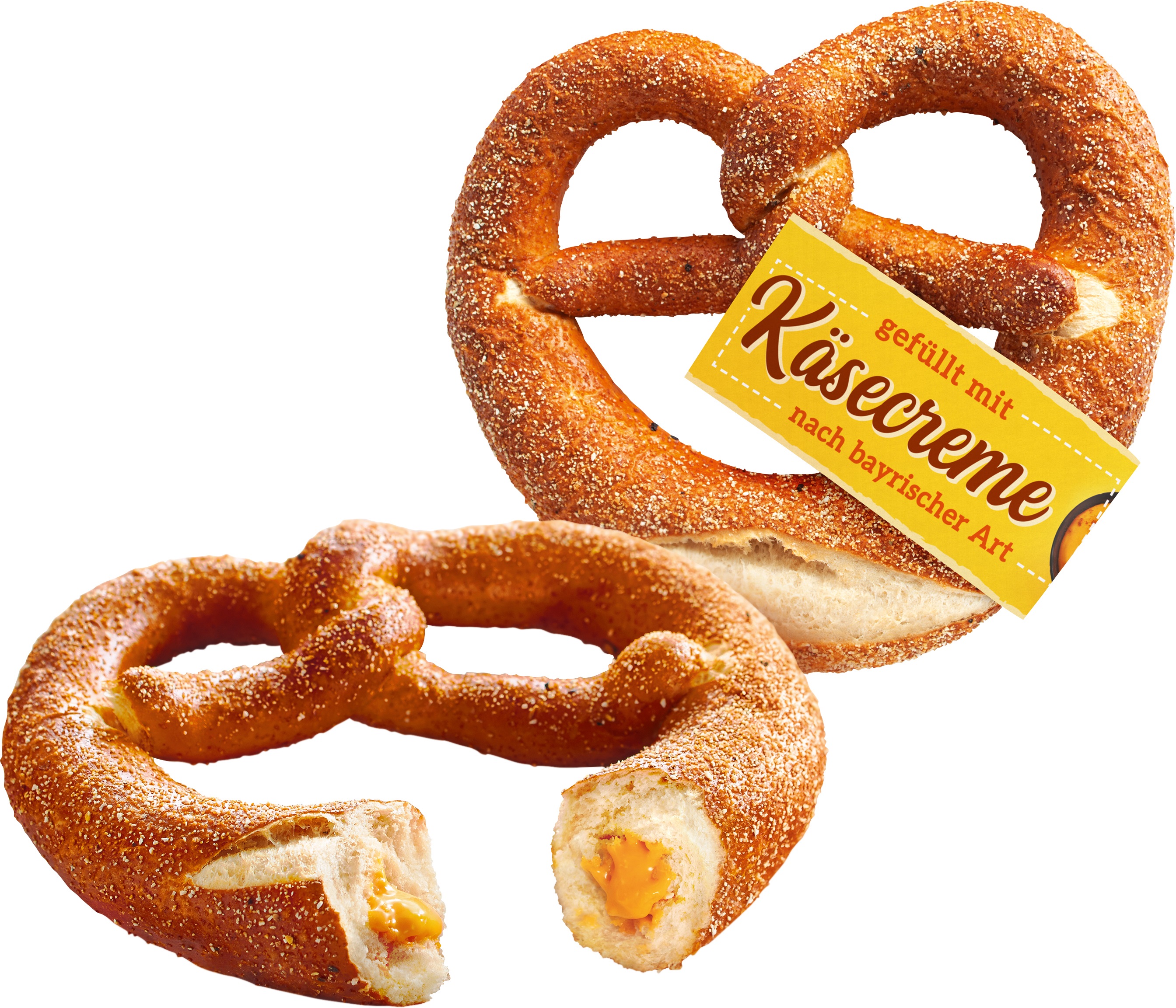 Laugenbrezel gefüllt mit Käsecreme 80g