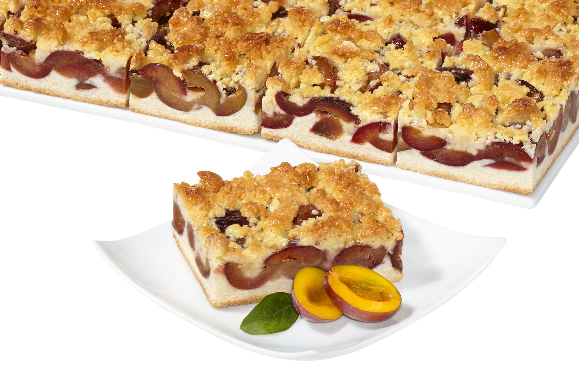 Pflaumen-Schnitte mit Butterstreusel 2720g