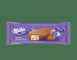 Milka Vanilla & Chocolate Swirl Eis 100ml