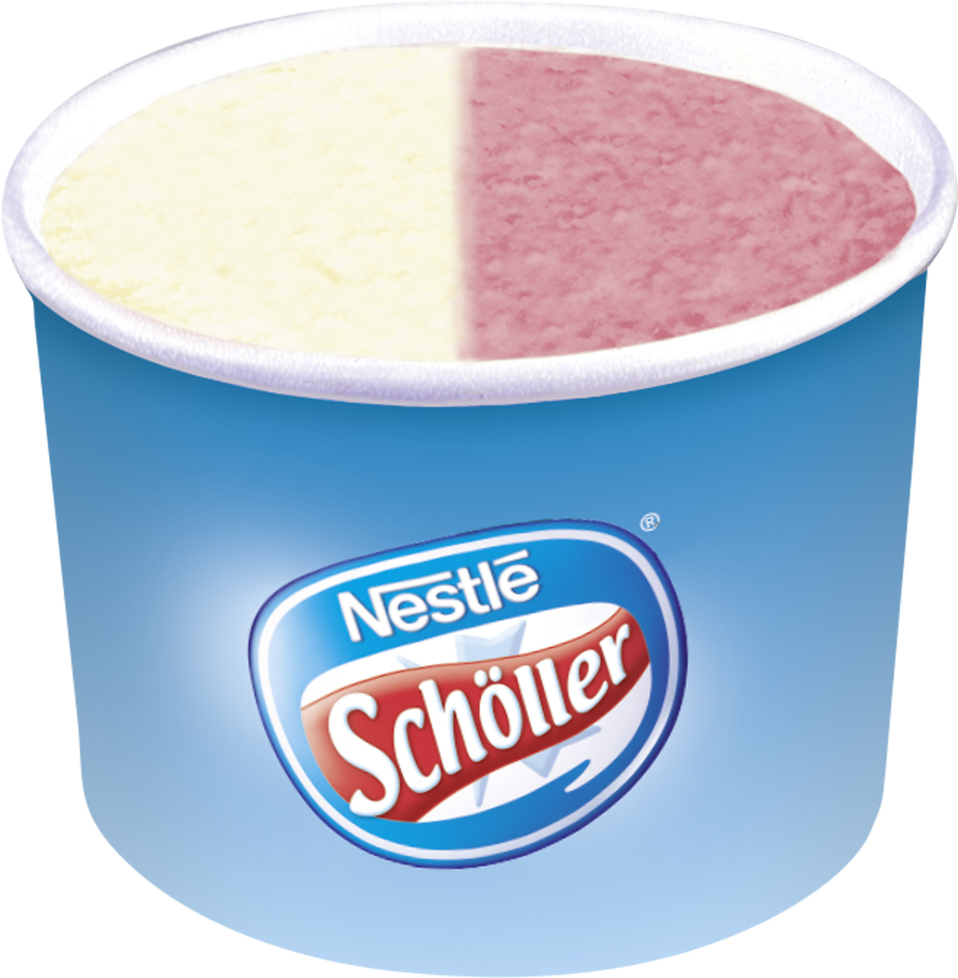 Eisbecher Vanilla/Erdbeer 85ml | KRT | 460576.KRT