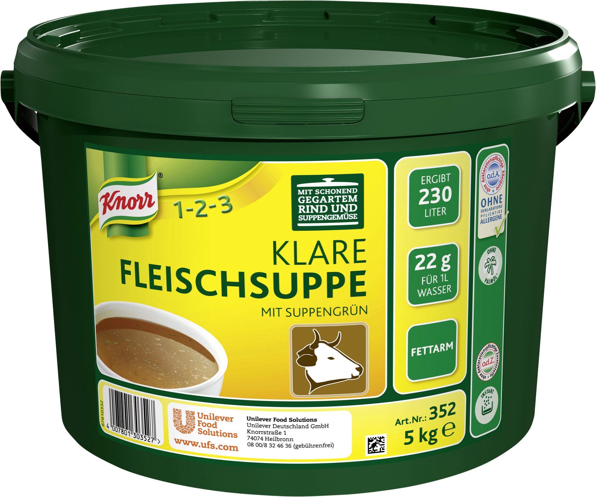 Klare Fleischsuppe 5kg