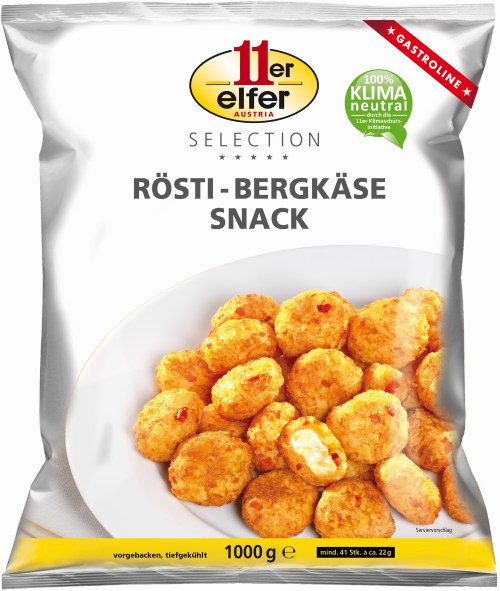 Rösti-Bergkäse Snack 1000g