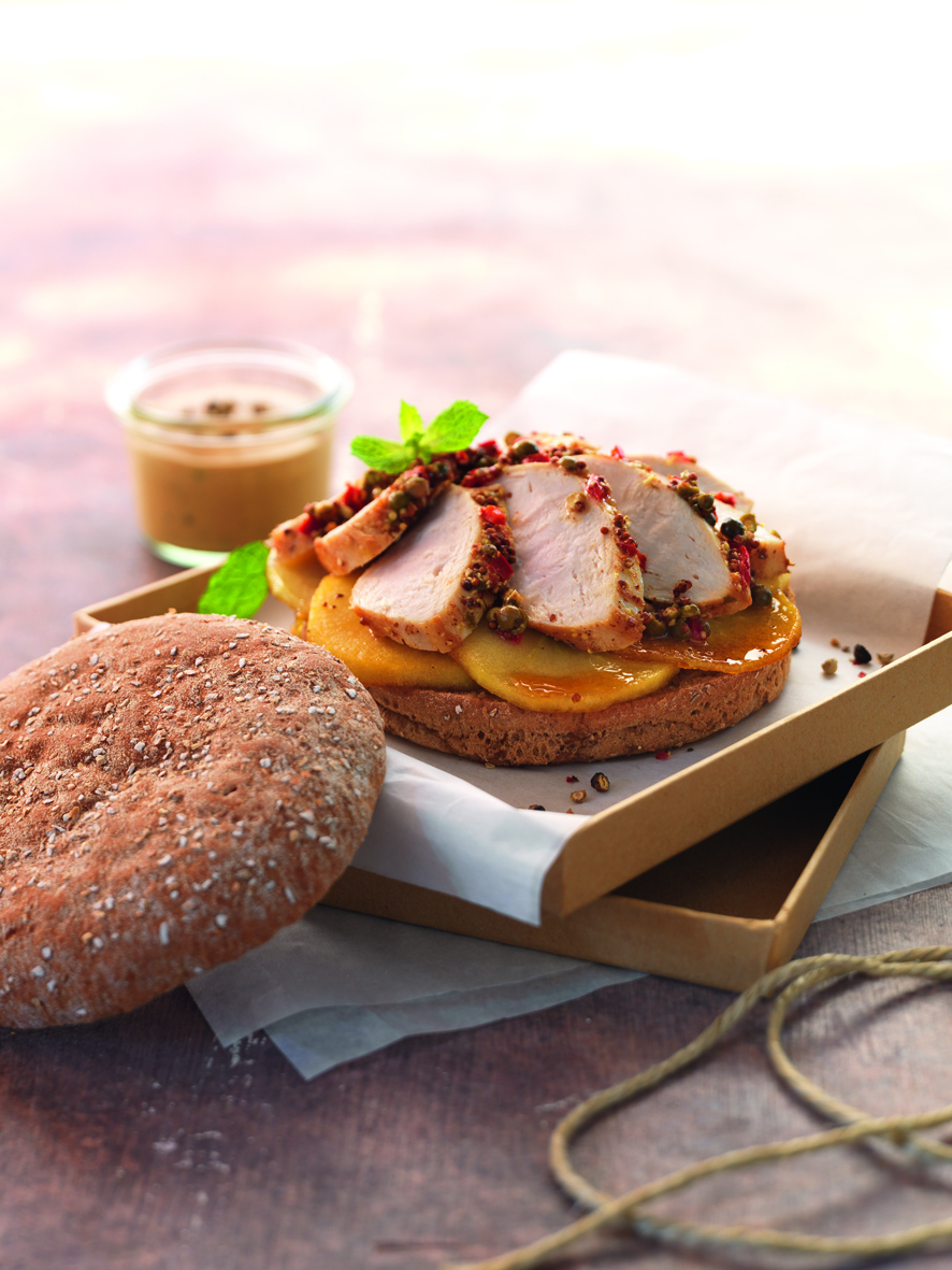 Hamburger Brötchen Roggen 105g