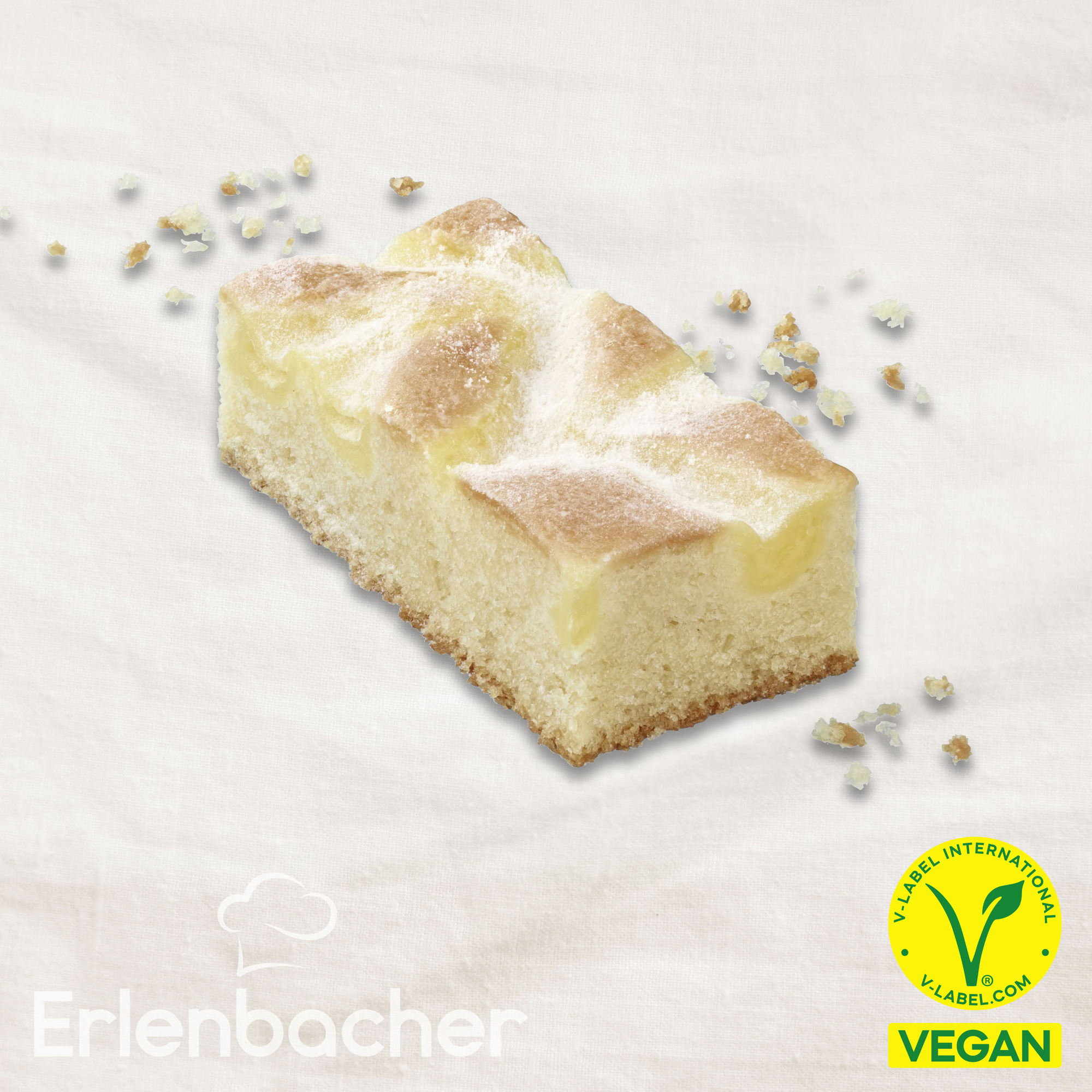Zitronen-Schnitte vegan 1500g