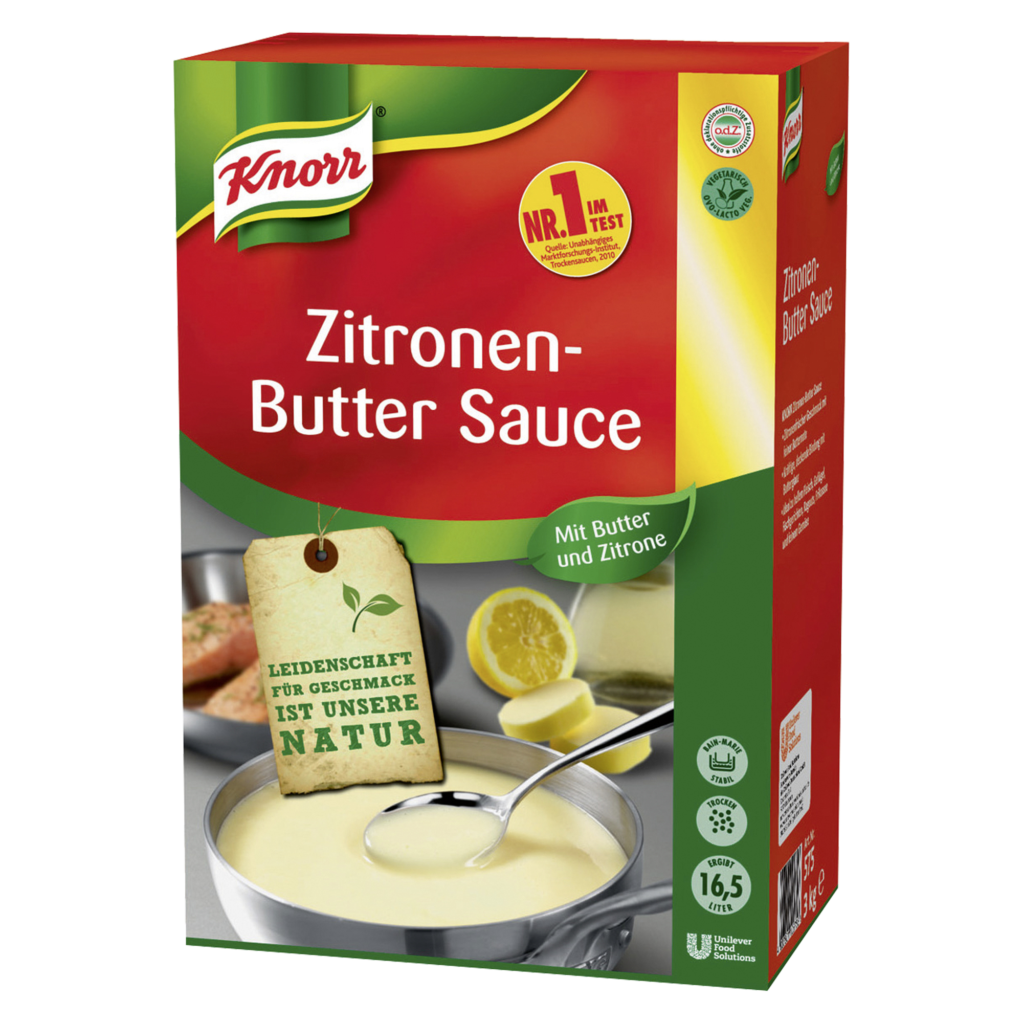 Zitronen-Butter Sauce 3000g